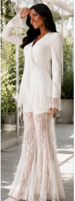 Thia Luxe Lace Set Two-Piece Set