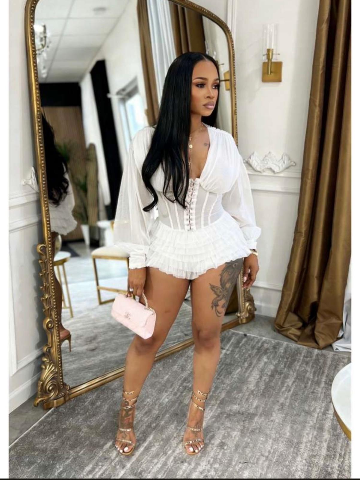 Angelic Allure Romper