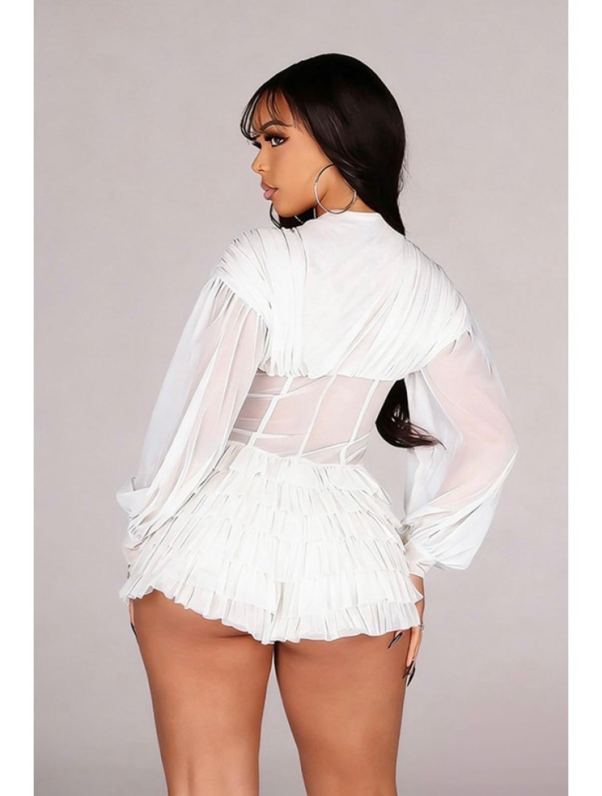 Angelic Allure Romper